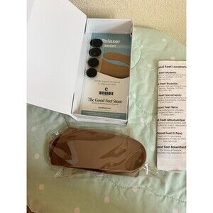NEW The Good Feet Store Relaxer Skinny. (Size C) arch support insoles.